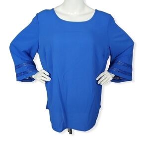 𝅺COUNTERPARTS Bell Sleeves Blouse